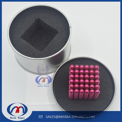 China magnetic balls cube rare earth magnet balls neodymium magnet spheres supplier