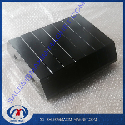 China Halbach array Neodymium magnet assembly block magnets supplier