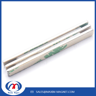 China Office usage NdFeB Magnetic block with self-adhesive 3M paper supplier