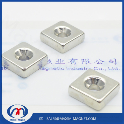 China Countersunk magnets Neodymium supplier