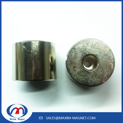 China Neodymium magnets with holes supplier