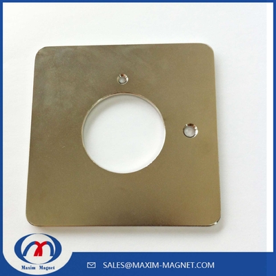 China Custom neodymium magnets with holes made of Neodymium-iron-boron supplier