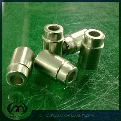 China Custom shaped magnets Neodymium magnet tube with ladder supplier