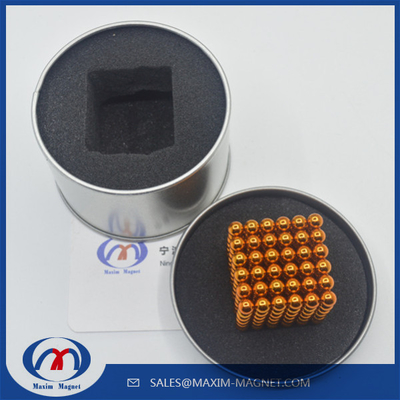 China 10 Years experience Wholesale small Bulk Color Neodymium Magnet Magnetic Balls supplier