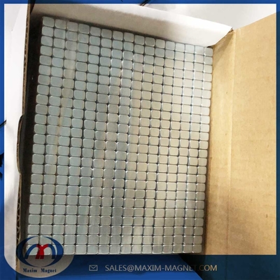 China Neodymium/NdFeB block magnet of N35 Nickel coating supplier