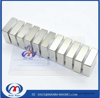 China Large Block neodymium magnets by MaximMAGNET supplier