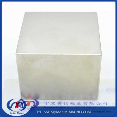China N45 N48 N50 N52 Large powerful block neodymium magnet supplier