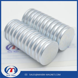 China Rare earth permanent strong neodymium disc magnets supplier
