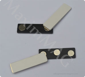 China Magnetic Badge Holders with 3 disc magnets supplier