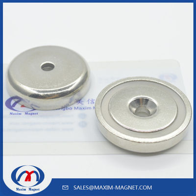 China Cab/holding/Mount magnet with neodymium/ndfeb magnets supplier