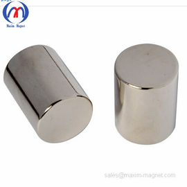 NdFeB cylinder magnets with Cr coating supplier