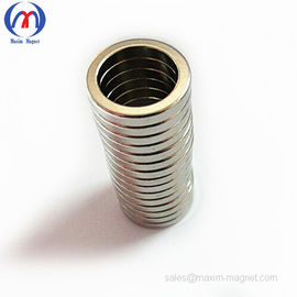 NdFeB ring magnets with NiCuNi coating supplier