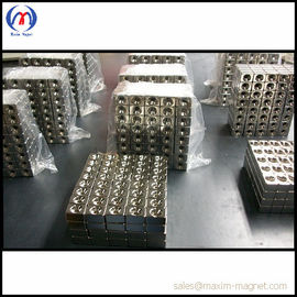 Neodymium block magnets with taper hole supplier