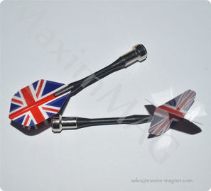 Hot selling small safety Plastic and Aluminium Magnetic darts for toys supplier