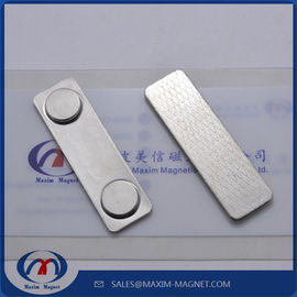 Steel type Magnetic name badge supplier