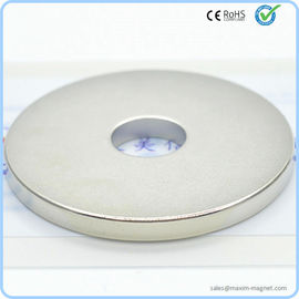 Neodymium magnet disk with hole supplier