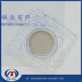 Sew in clothes PVC disc magnet supplier